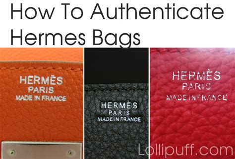 stamp hermes bag|Hermes authentication.